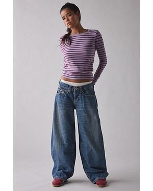 BDG Kayla Cocoon Low-Rise Jeans - Blue