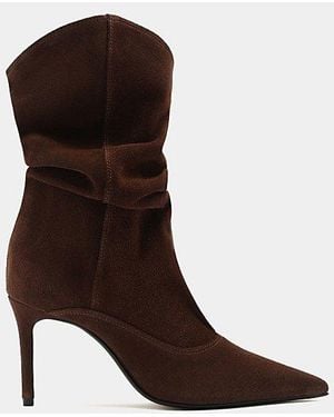 SCHUTZ SHOES Maryana Slouch Boot - Brown