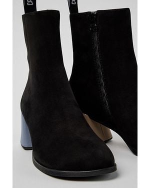 Camper Twins Multicolored Ankle Boot - Black