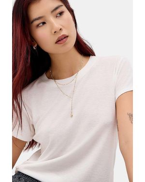 Silence + Noise Silence + Noise Delicate Shell Lariat Necklace - Natural