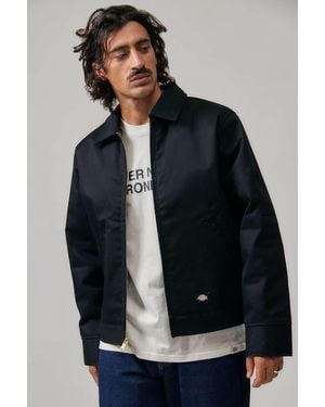 Dickies Black Eisenhower Lined Jacket - Grey