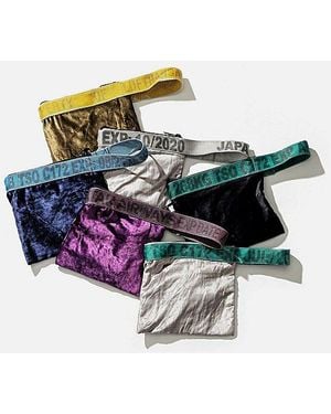 Puebco Recycled Vintage Sling Belt Pouch - Blue