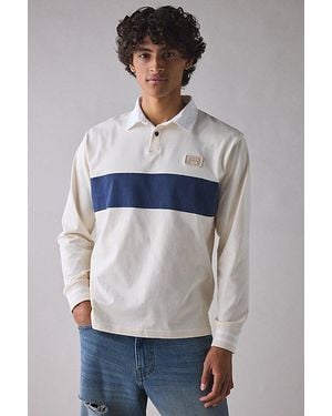 New Balance Classic Rugby Shirt Top - Gray