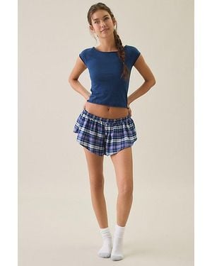 Out From Under Daydreamer Flutter Boxer Shorts - Blue