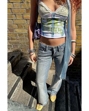 BDG Miko Low Rise Skinny Bootcut Jeans - Multicolour