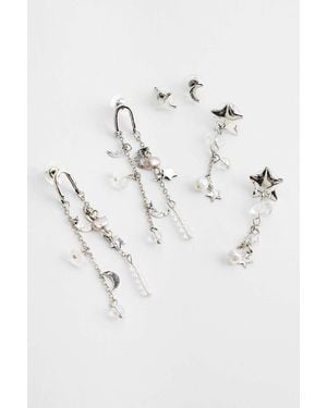 Silence + Noise Silence + Noise Celestial Earring 3-pack - Metallic