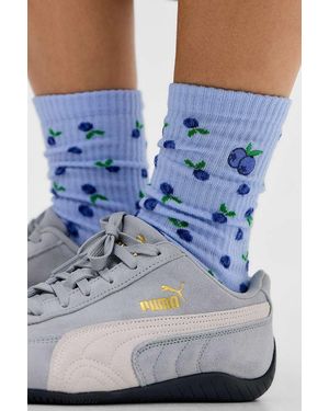 Out From Under Blueberry Socks