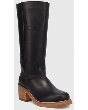 Dingo Vagabond Leather Boot - Black