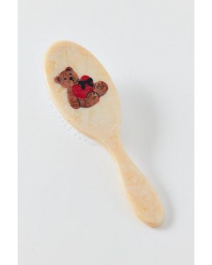 Solar Eclipse Hand-Painted Amazing Hair Day Paddle Brush - Multicolor