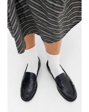 Urban Outfitters Uo Black Lyla Loafers