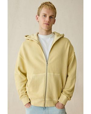 Standard Cloth Pregame Zip-Up Hoodie Sweatshirt - Natural