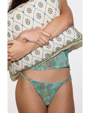 Out From Under Bonita Thong - Blue