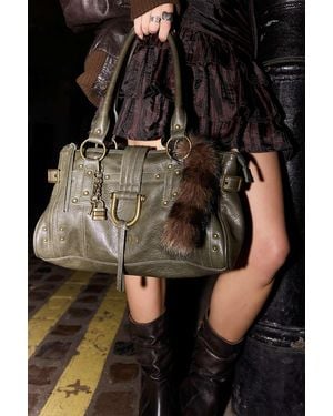 BDG Karlie Lock Shoulder Bag - Black