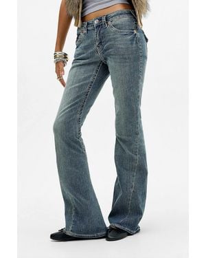 TRUE RELIGION Joey Big T Flared Jeans - Blue