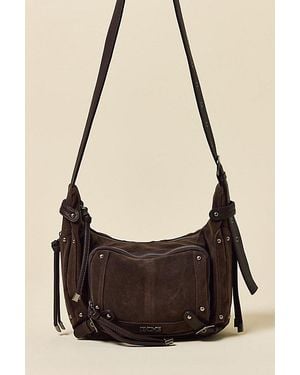 BDG Darya Faux Leather Crossbody Bag - Black