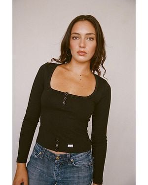 RAT BOI Butterfly Snap Top - Green