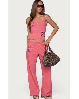 Edikted 2020 Sweatpants - Red