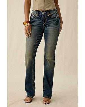TRUE RELIGION Becca Super T Mid-Rise Bootcut Jeans - Blue