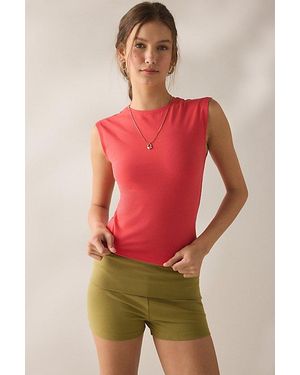 Out From Under Bec Muscle Baby Tee - Red