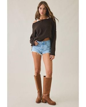 Levi's 501 Original Fit Denim Micro Shorts - Blue