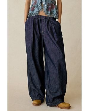 BDG Bobbi Baggy Pull-On Jean Pant - Blue