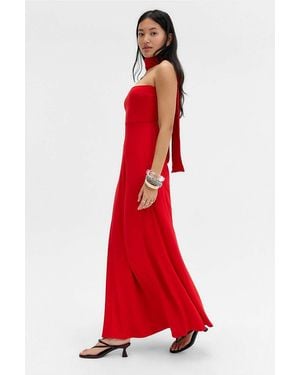 Susmie's Susmies Red Formentor Maxi Dress