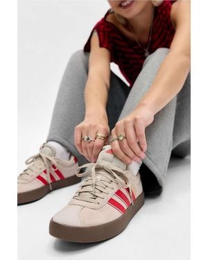 adidas Beige Vl Court 3.0 Trainers - Pink