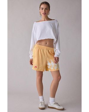 adidas House Of Tiro X Common Goal Satin Shorts - Multicolor