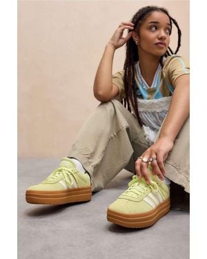 adidas Yellow Vl Court Bold Trainers