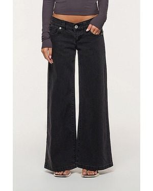 Abrand Jeans 00 Super Low & Wide Petite - Blue