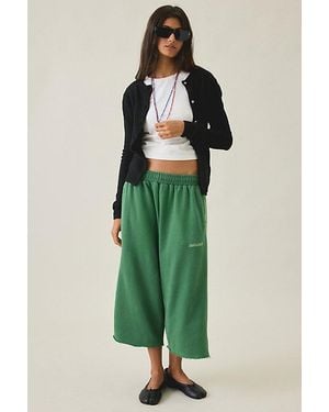 iets frans... Iets Frans. Iets Frans… Harri Piped Wide Leg Cropped Jogger Pants - Green
