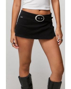 BDG Missy Denim Skort - Black