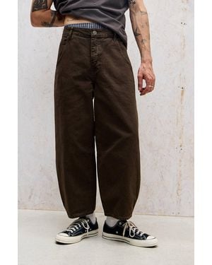 BDG Crop Cacoon Jeans - Black