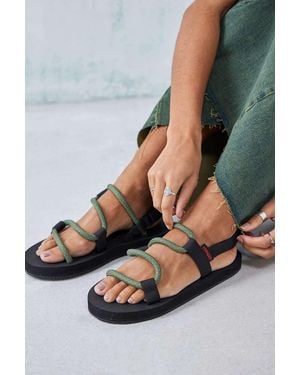 Gramicci Olive Rope Sandals - Black