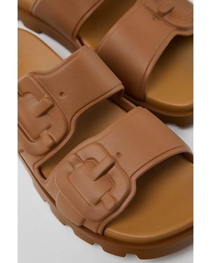 Camper Brutus Sandal Slide - Brown