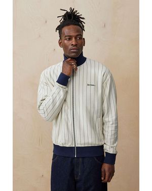 iets frans... Ecru Pinstripe Track Top - Natural