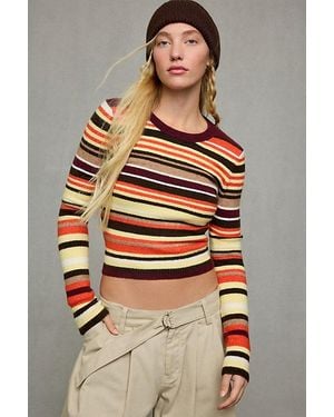 BDG So Soft Slim Crew Neck Sweater - Yellow