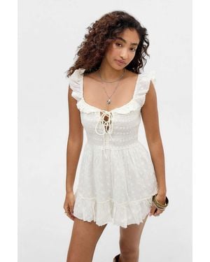 Kimchi Blue Sunny Romper - White