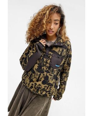 Kavu Teannaway Mushroom Seeker Fleece - Black