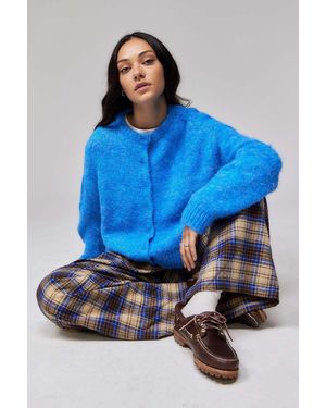 Urban Outfitters Uo Dakota Knit Cardigan - Blue