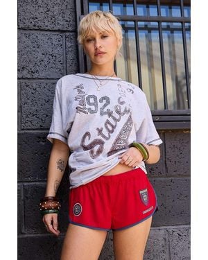 iets frans... Football Mini Shorts - Grey