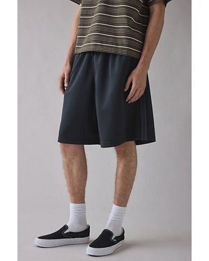 Urban Outfitters Uo Retro Track Short - Black