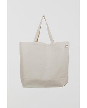 ECOBAGS 100% Recycled Cotton Tote Bag - Gray