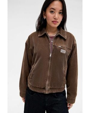 BDG Luca Shrunken Corduroy Jacket - Brown