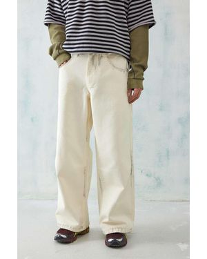 Jaded London Dirty White Colossus Jeans