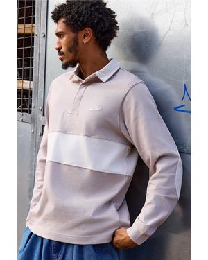 Nike Moon Particle Club Rugby Polo Top - Grey