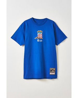 Mitchell & Ness Mlb Spring Training Graphic Tee - Blue