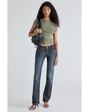 BDG Ryen Low-Rise Skinny Straight Jeans - Blue