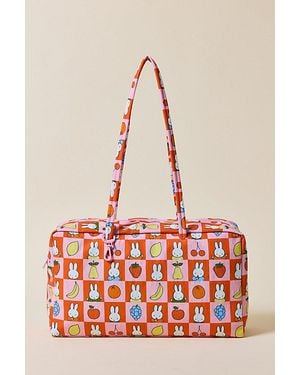 BAGGU Medium Nylon Bowler Bag - Red