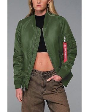 Alpha Industries Ma-1 Bomber Flight Jacket W - Green